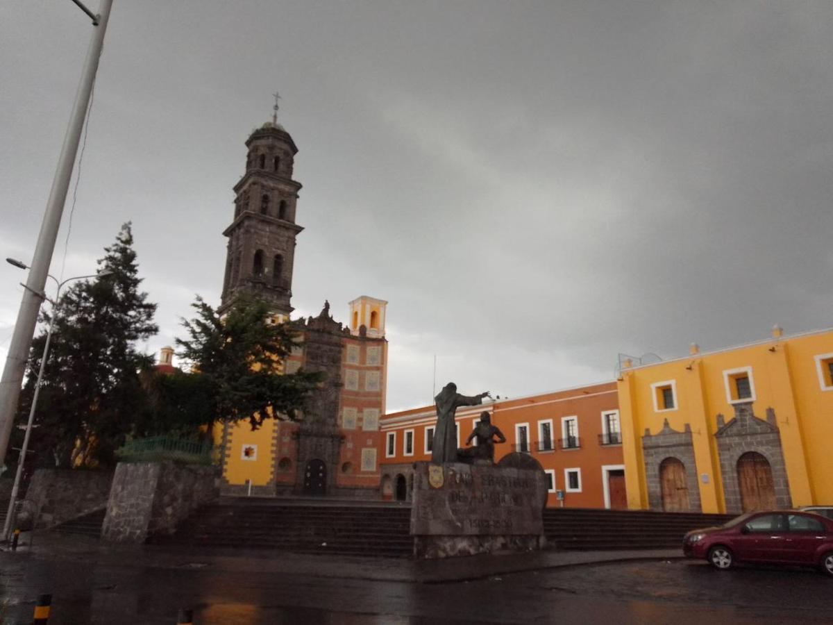 Hostal Azul Puebla Barrio El Alto Exterior foto