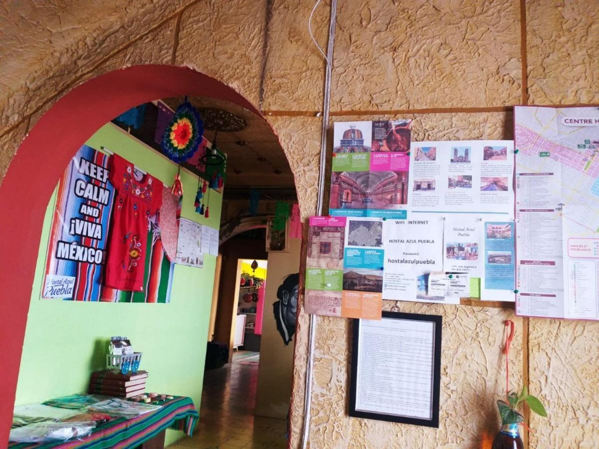Hostal Azul Puebla Barrio El Alto Exterior foto