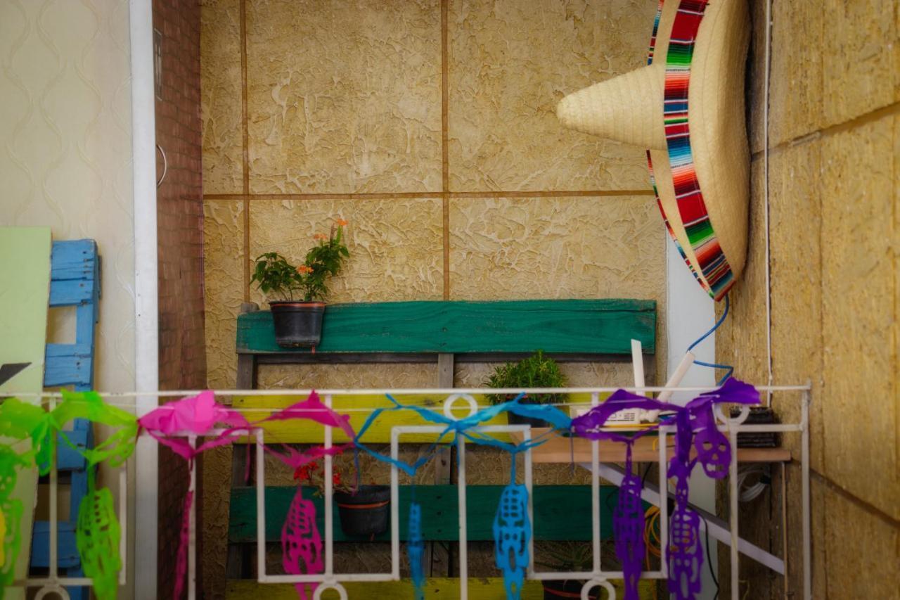 Hostal Azul Puebla Barrio El Alto Exterior foto